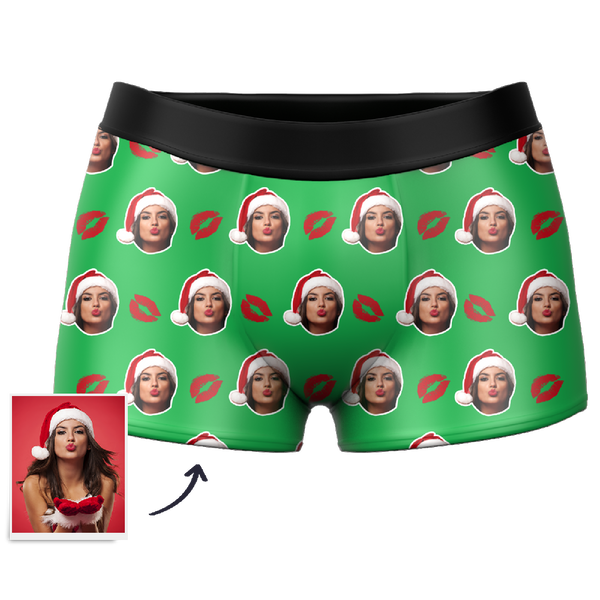 Personalised Photo Boxer Shorts | Custom Face Printed Underwear