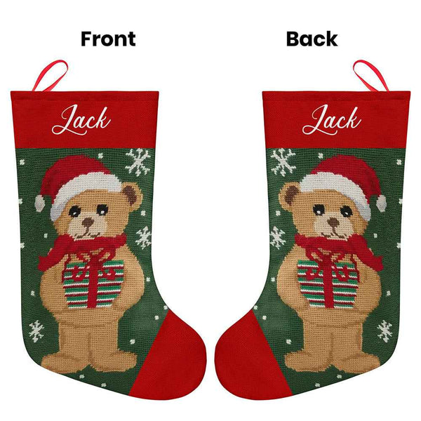 Personalized Christmas Stockings Custom Name Christmas Stocking