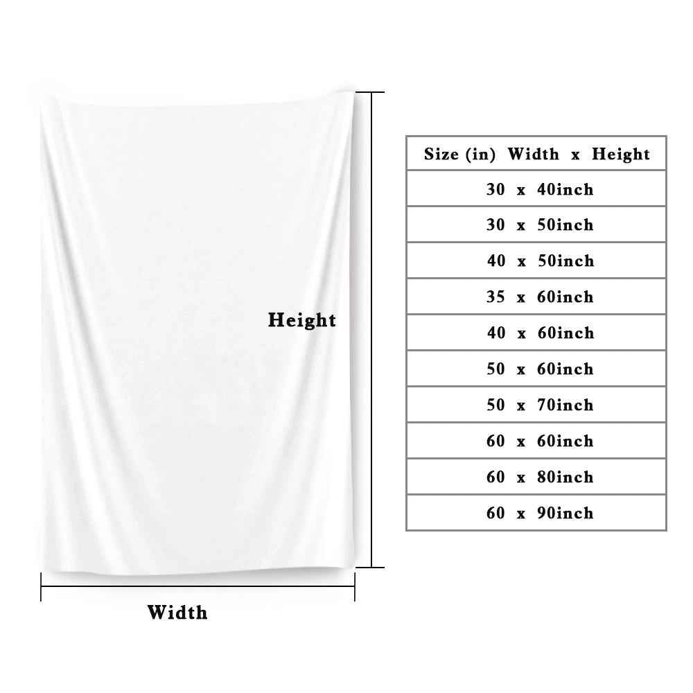 Tree of Life Tapestry Custom Wall Hanging Wishing Tree Tapestry Decoration for Living Room Bedroom