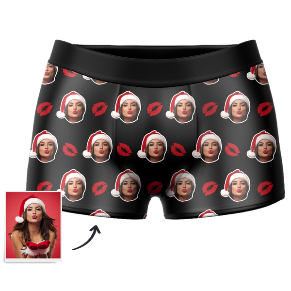 Personalised Photo Boxer Shorts | Custom Face Printed Underwear