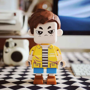 Fully Customizable Cute Giant Minifigs Personalized Full-Body Brick Figure Gift for Him