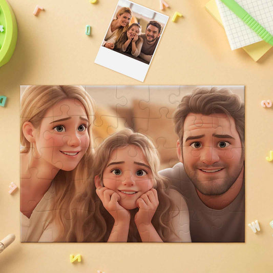 Personalized Photo 500-Piece Horizontal Puzzle – Custom Jigsaw Gift