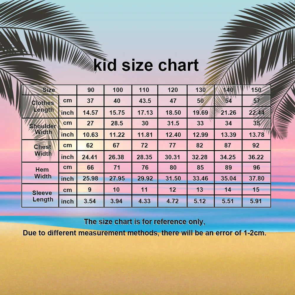 Kids' custom-face Hawaiian shirt with funny Santa Claus design — personalised kids' Christmas shirt with photo face cutout, vibrant colourfast print