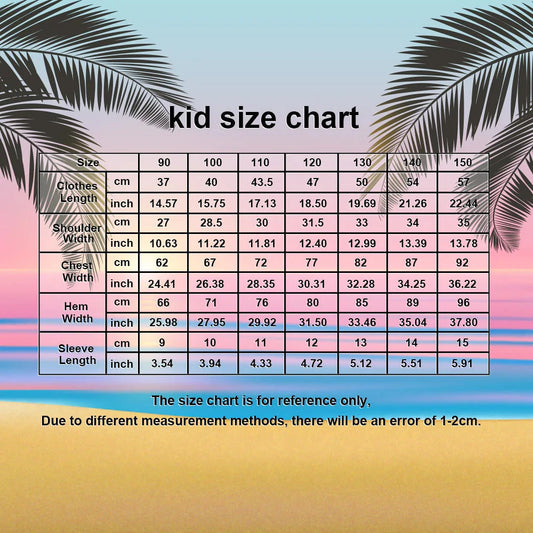 Kids' custom-face Hawaiian shirt with funny Santa Claus design — personalised kids' Christmas shirt with photo face cutout, vibrant colourfast print