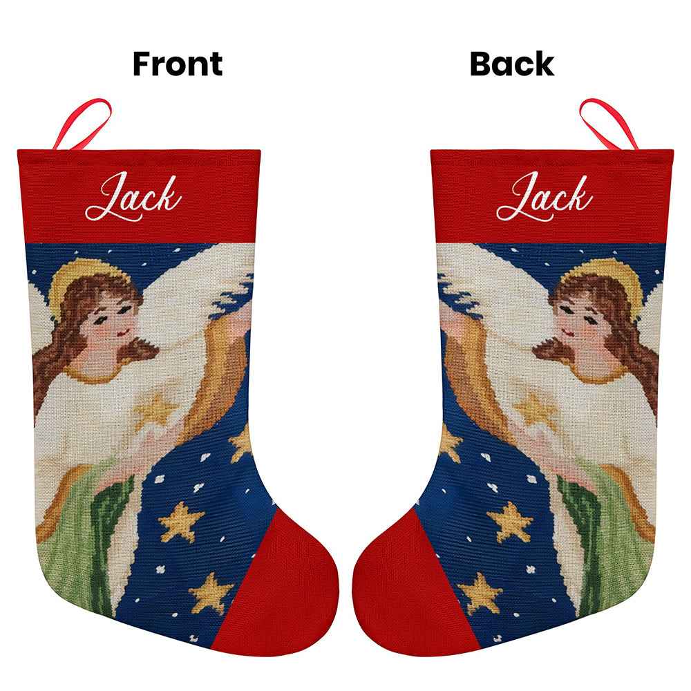 Personalized Christmas Stockings Custom Name Christmas Stocking