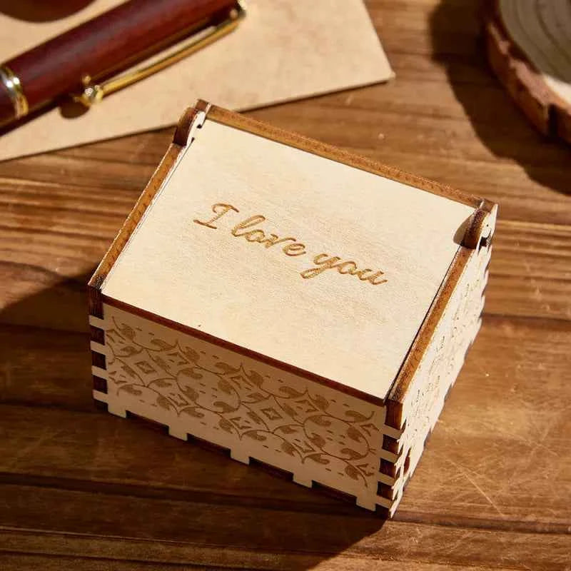 Custom Digital Music Box Any song Tune or Voice Personalized Wooden Photo Music Box with Text Anniversary Gifts