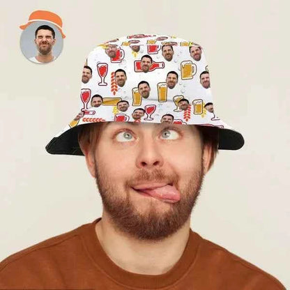 Custom Bucket Hat Unisex Outdoor Summer Cap Hiking Beach Sports Hats Gift for Lover Multiple Styles