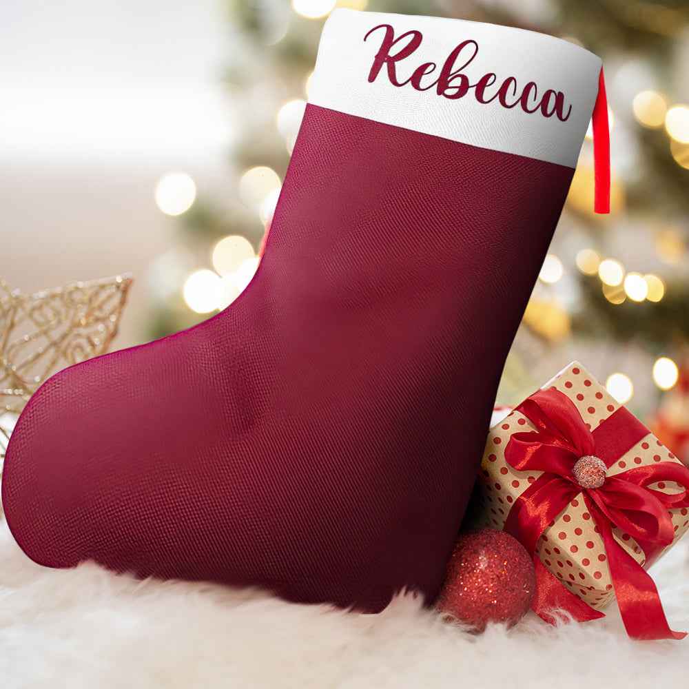 Personalized Christmas Stockings Custom Name Stockings Christmas Gifts