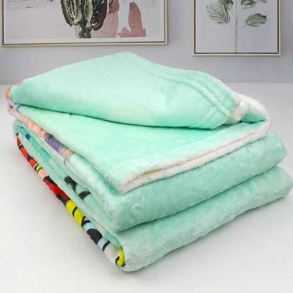 Custom Collage Fleece Blanket with Text - 6 Photos