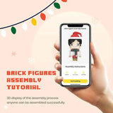 Fully Body Customizable German Shepherd 1 Dog Photo Custom Brick Figures Small Particle Block Brick Me Figures Customized German Shepherd