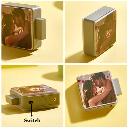 Gift-ready personalised photo fridge magnets in neat packaging — perfect customised family present or teacher appreciation gift