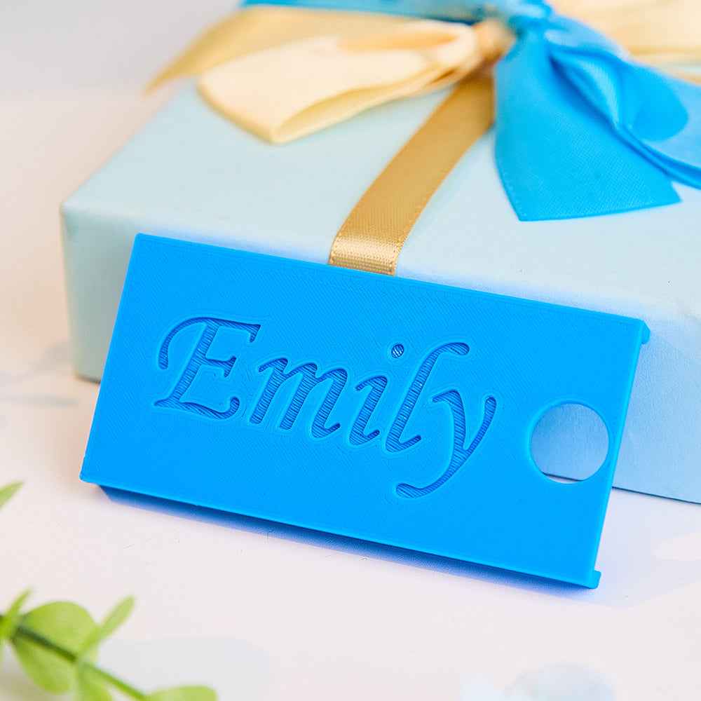 Custom 3D Printing Tumbler Name Plate Tag for 40oz Stanley Tumbler Gift for Her