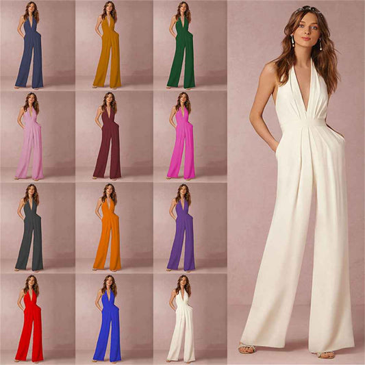 Wedding Party Dress Jumpsuit Women Jumpsuit Bridesmaid Jumpsuit