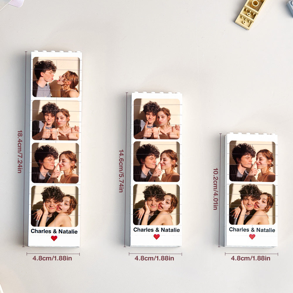 Product measurements and photo requirements for the personalised building block picture brick puzzle — upload high‑resolution images for best results