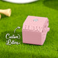Underside view showing the hat clip mechanism and secure clasp — durable PLA personalised golf accessory