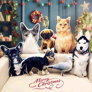 Custom Shaped Portrait Pillow - 4 Sizes