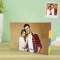 Close-up of UV-resistant personalised photo print on ABS surface — long-lasting colour on custom magnetic blocks