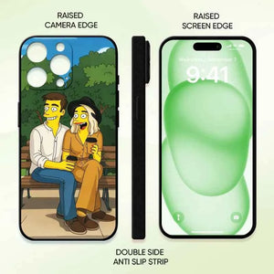Custom Photo Phone Case Anime Portrait Personalized Phone Case A Variety of Cartoon Style