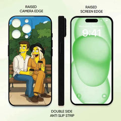 Custom Photo Phone Case Anime Portrait Personalized Phone Case A Variety of Cartoon Style