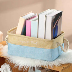 Personalized Name Foldable Script Book Organizer Birthday Gift for Book Lovers