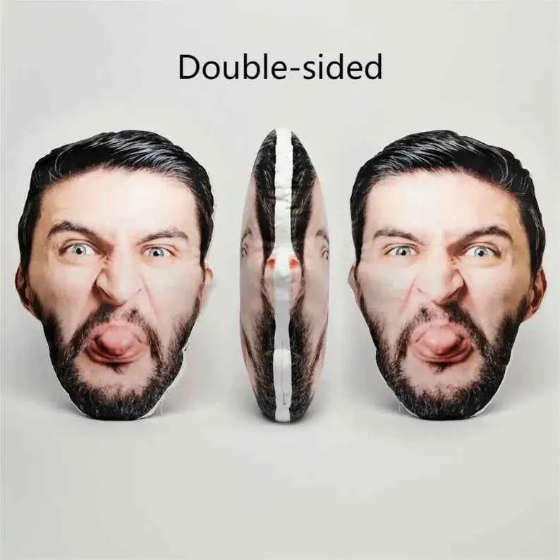 Custom Shaped Pillow Personalized Pet or Loved One in Full Body or Head Design Unique Gift for Home & Heart