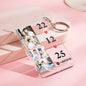 Gift box with scannable music photo plaque, personalised keychain and lamp holder – ready-to-gift personalised music present