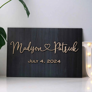 Personalized Wedding Sign Wedding Welcome Sign for Wedding Entrance
