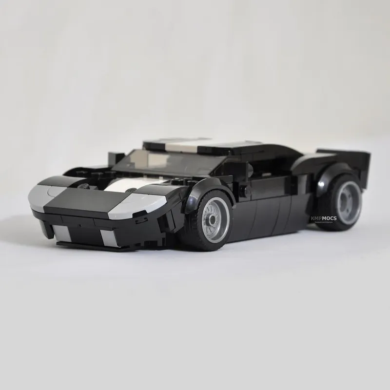 Creative Vehicle Racing Car Building Blocks Construction Toy with Brick Figures | Ideal Car Lover Gift