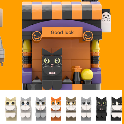 Personalised LEGO-Style Pen Holder & Figurine | Custom Pet or Portrait Brick Figure