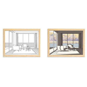 Painting Night Light Creative Sunshine Painting Lamp Home Decoration Gifts