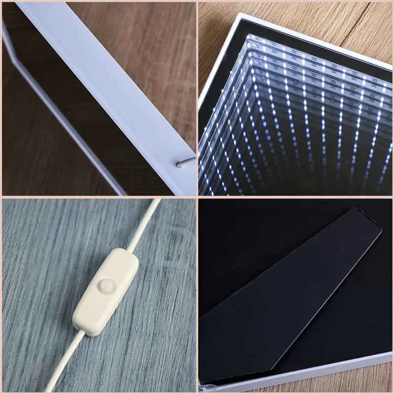 The Day I Found My Missing Piece Light Customize Photo and Calendar Custom Name Personalized Gift For Couple