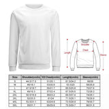 Custom Text Sweatshirt Personalized Names Round Neck Hoodie Gifts