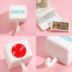 Personalized 3D Printed Gravity Hooks Home Decor Gift for Family