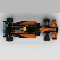 Formula 1 McLaren MCL36 Racing Car Building Blocks Set with Figure | Creative Construction Toy
