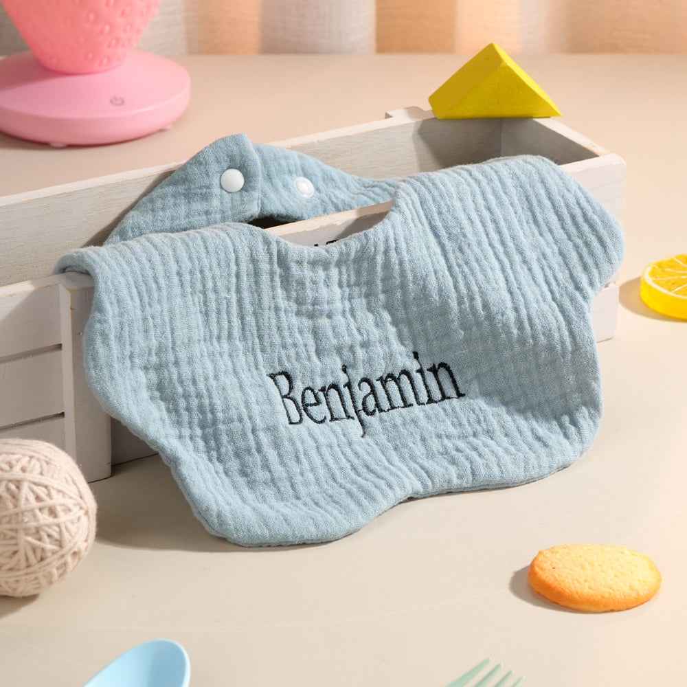 Personalized Baby Bib with Embroidered Name Gifts for Baby