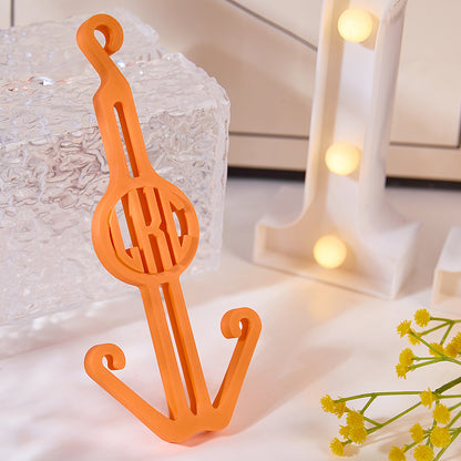 Personalised Monogram Shoe Hanger - Custom Shoe Organiser for Men & Women
