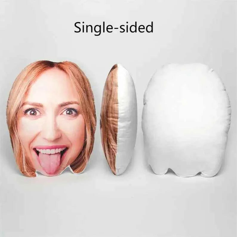 Custom Shaped Pillow Personalized Pet or Loved One in Full Body or Head Design Unique Gift for Home & Heart