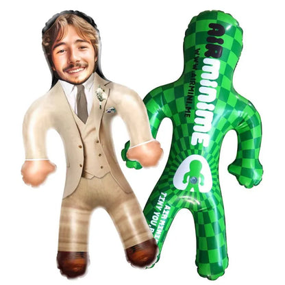 Inflatable doll presented as a party favourite, ideal for weddings and bachelor parties.