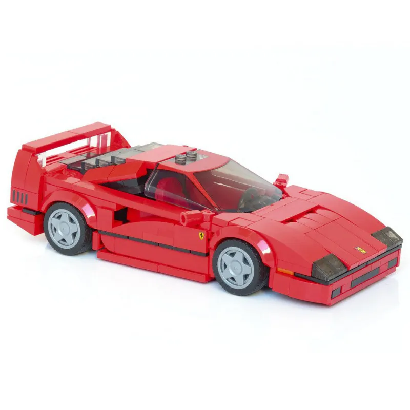 Ferrari F40 Creative Vehicle Racing Car Building Blocks Construction Toy Brick Figures
