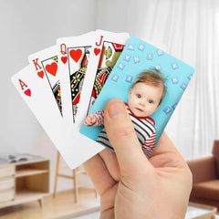 Personalised Poker Cards with Photo - Custom Playing Cards UK