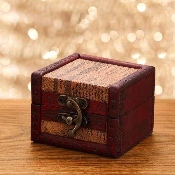 Vintage Wooden Storage Box