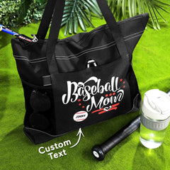 Personalised Baseball & Softball Mum Tote Bag - Unique Gift for Sports Lovers