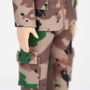 Male Soldier Custom Bobblehead With Engraved Text