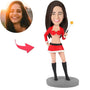 Christmas gifts Sexy Lady Custom Bobblehead With Engraved Text
