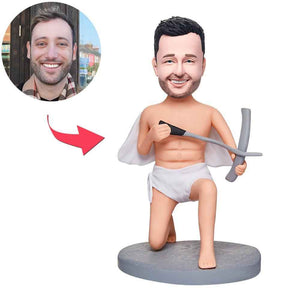 Cupid Custom Bobbleheads With Engraved Text