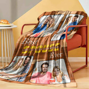 Custom Photo Blanket Photo Collage Blanket Best Friend Ever Blanket Gifts for Firendes