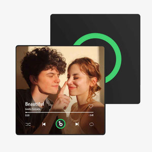 FridgeBeats Framed Custom Music Fridge Magnet New 4.0 Upgrade Wall Photo Sticker That Plays Music Without Cell Phone Multiple Styles Gift