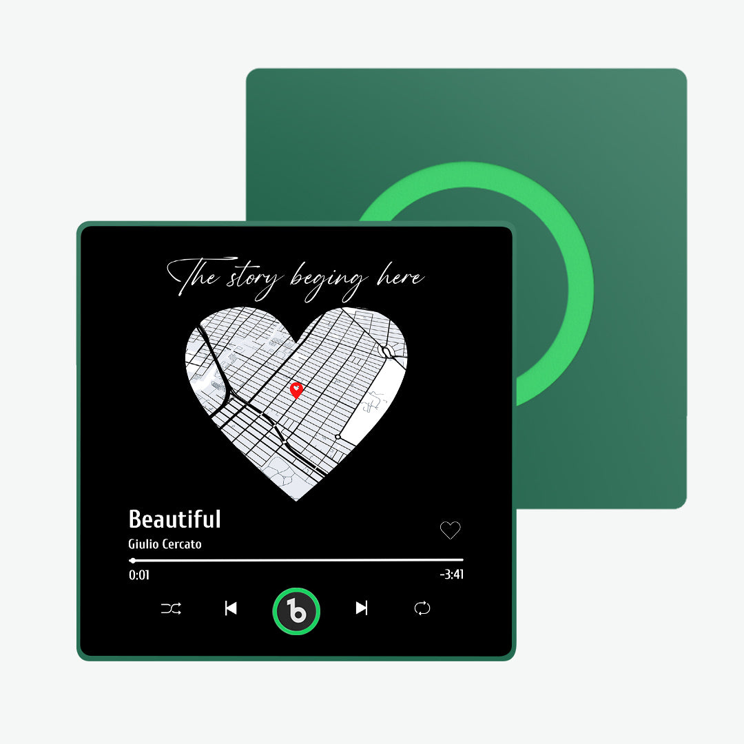 Personalised Framed Music Fridge Magnet - Plays Custom Songs Without Phone | Unique Gift