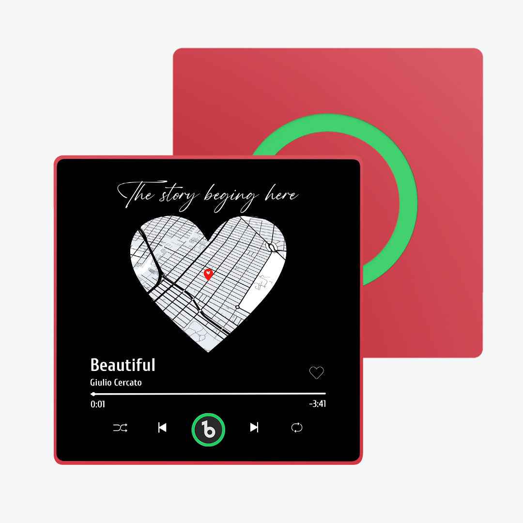 FridgeBeats Framed Custom Music Fridge Magnet New 4.0 Upgrade Wall Photo Sticker That Plays Music Without Cell Phone Multiple Styles Gift