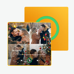 Custom Framed Music Fridge Magnet - Personalised Playable Song Gift with 4.0 Upgrade